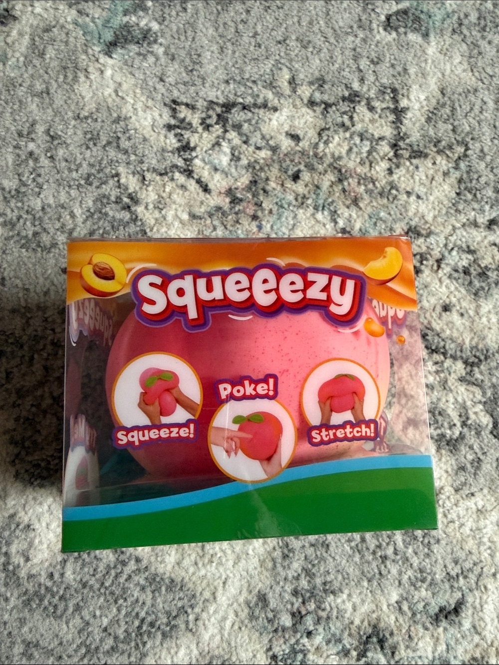 Sunny Days Squeeezy Peach Squishy
